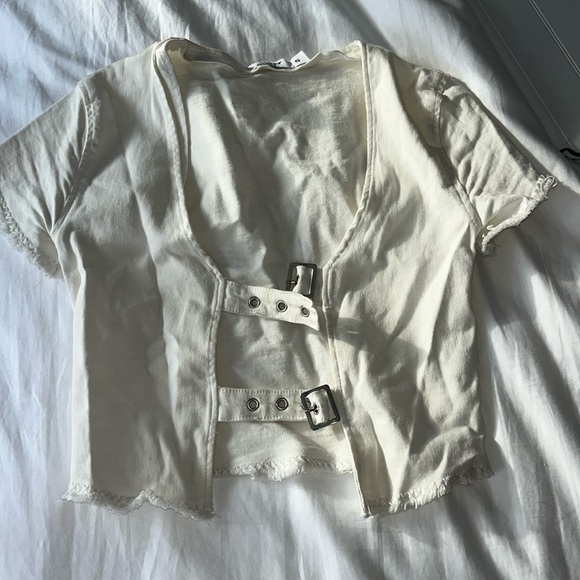 Tiger Mist Tops - Tiger mist buckle shirt